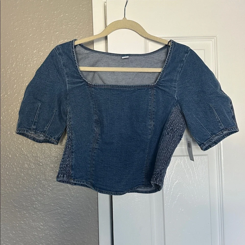 Blue Denim Blouse